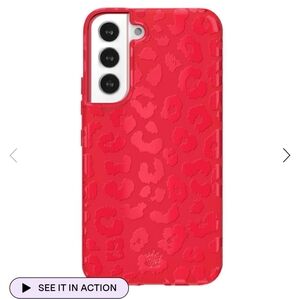 S21+ Velvet Caviar Red Leopard Phone Case